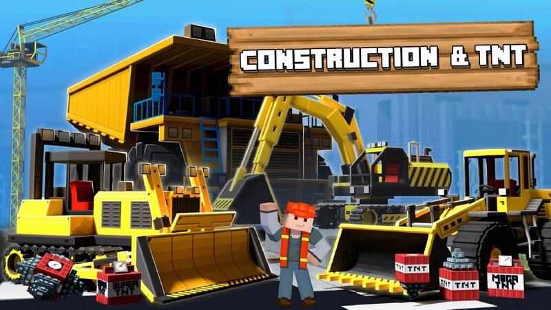 Construction  TNT on the Minecraft Marketplace by Lifeboat