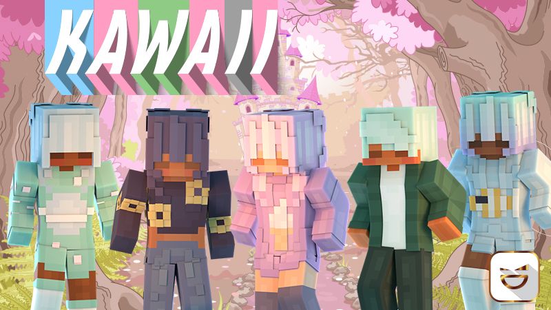 Kawaii by Giggle Block Studios (Minecraft Skin Pack) - Minecraft ...