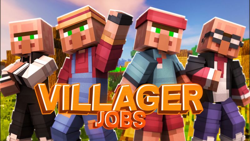 Villager Jobs on the Minecraft Marketplace by HeroPixels Villager Jobs on the Minecraft Marketplace by HeroPixels
