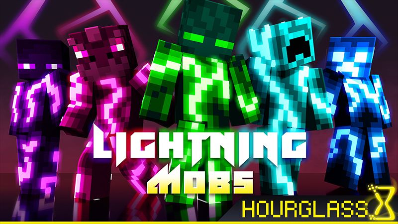Lightning Mobs on the Minecraft Marketplace by Hourglass Studios Lightning Mobs on the Minecraft Marketplace by Hourglass Studios