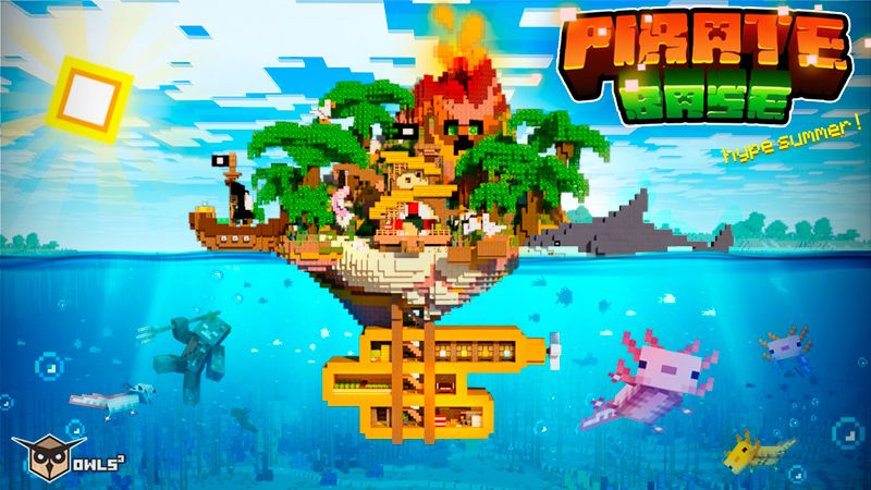 Pirate Base on the Minecraft Marketplace by Owls Cubed Pirate Base on the Minecraft Marketplace by Owls Cubed