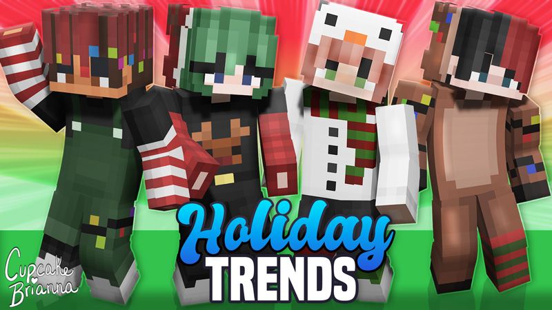 Holiday Trends Skin Pack on the Minecraft Marketplace by CupcakeBrianna
