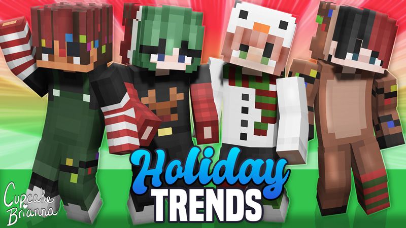 Holiday Trends Skin Pack on the Minecraft Marketplace by CupcakeBrianna Holiday Trends Skin Pack on the Minecraft Marketplace by CupcakeBrianna