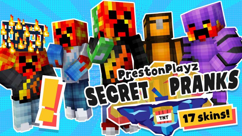 PrestonPlayz Secret Pranks on the Minecraft Marketplace by FireGames PrestonPlayz Secret Pranks on the Minecraft Marketplace by FireGames