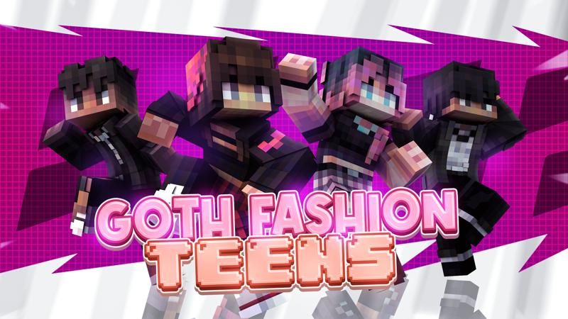 Goth Fashion Teens on the Minecraft Marketplace by Nitric Concepts