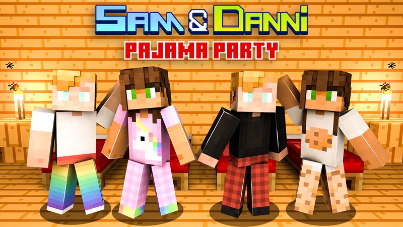 Sam Danni Pajama Party on the Minecraft Marketplace by Blockception Sam Danni Pajama Party on the Minecraft Marketplace by Blockception