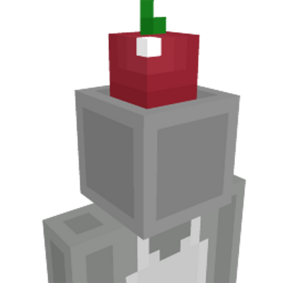 Apple Hat on the Minecraft Marketplace by Kuboc Studios