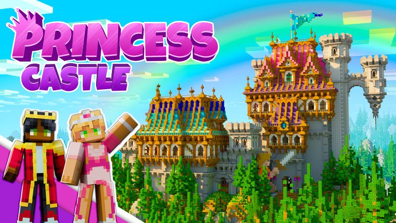 Princess Castle on the Minecraft Marketplace by Enchanted