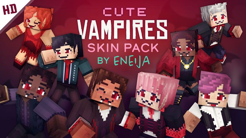 Cute Vampires HD Skin Pack