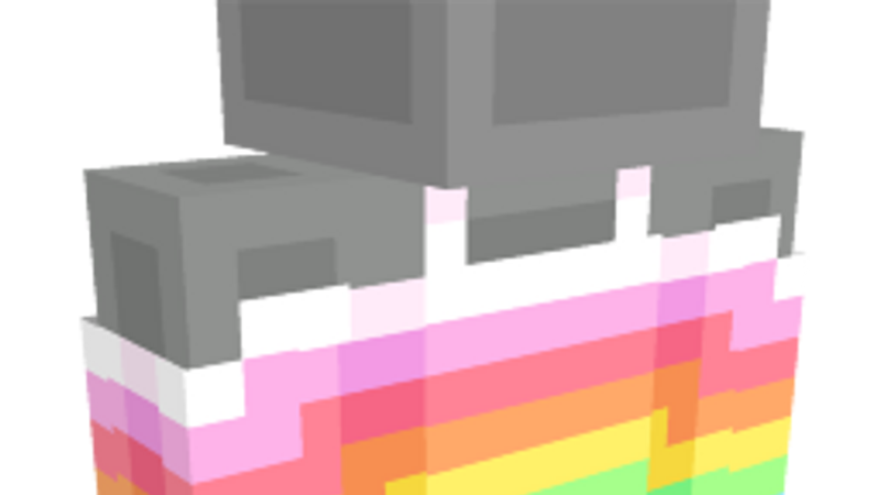 Rainbow Crop Top on the Minecraft Marketplace by SandBlock Studios