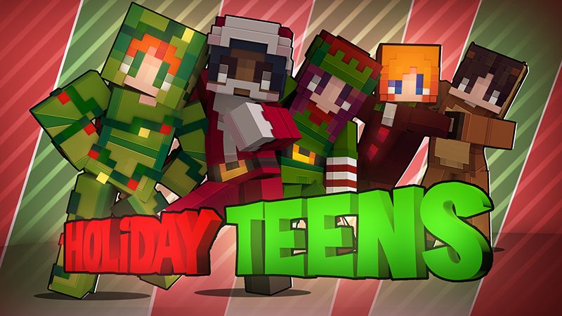 Holiday Teens on the Minecraft Marketplace by Dig Down Studios Holiday Teens on the Minecraft Marketplace by Dig Down Studios