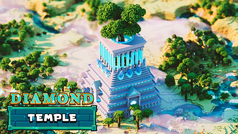 Diamond Temple on the Minecraft Marketplace by Odyssey Builds Diamond Temple on the Minecraft Marketplace by Odyssey Builds