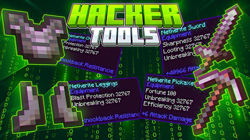 Hacker Tools on the Minecraft Marketplace by Bunny Studios