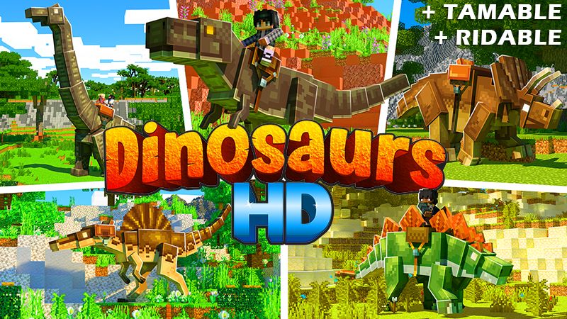 Dinosaurs HD on the Minecraft Marketplace by Kreatik Studios
