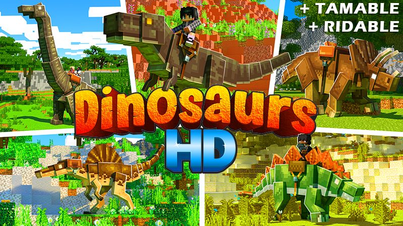 Dinosaurs HD on the Minecraft Marketplace by Kreatik Studios Dinosaurs HD on the Minecraft Marketplace by Kreatik Studios