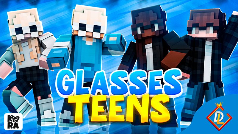 Glasses Teens on the Minecraft Marketplace by Kora Studios