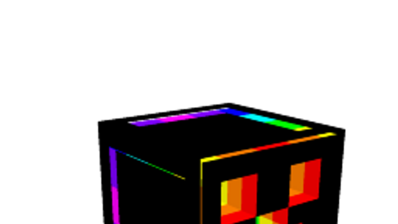 RGB Inlayed Creeper on the Minecraft Marketplace by Kubo Studios