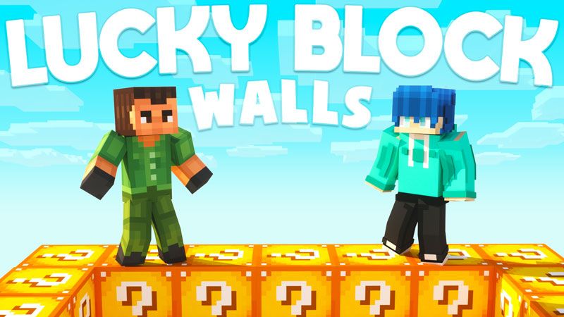 LUCKY BLOCK WALLS!