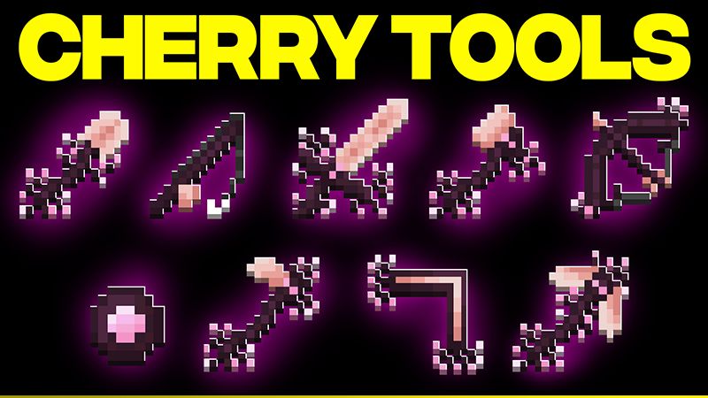 CHERRY TOOLS on the Minecraft Marketplace by ChewMingo