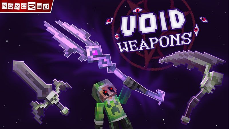 Void Weapons on the Minecraft Marketplace by Noxcrew