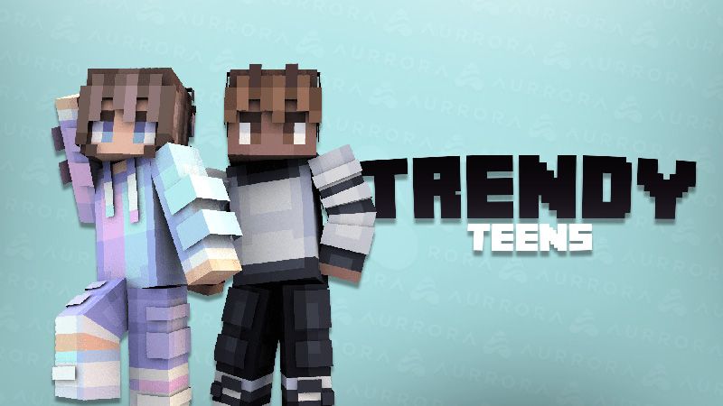 Trendy Teens on the Minecraft Marketplace by Aurrora Skins