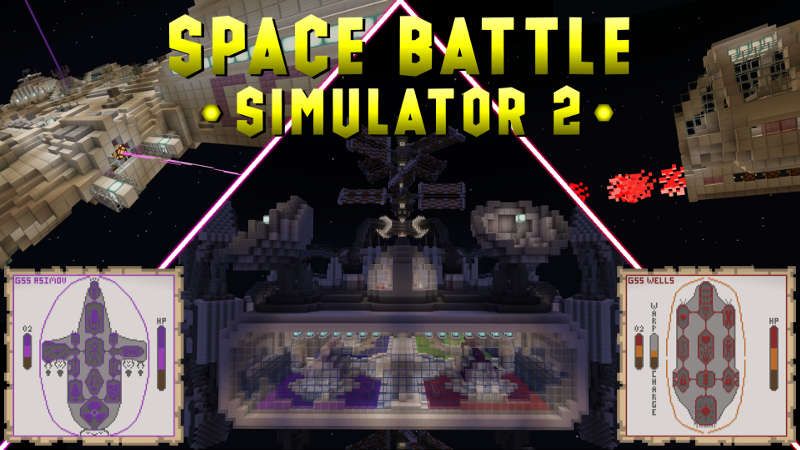 Space Battle Simulator 2 on the Minecraft Marketplace by QwertyuiopThePie Space Battle Simulator 2 on the Minecraft Marketplace by QwertyuiopThePie
