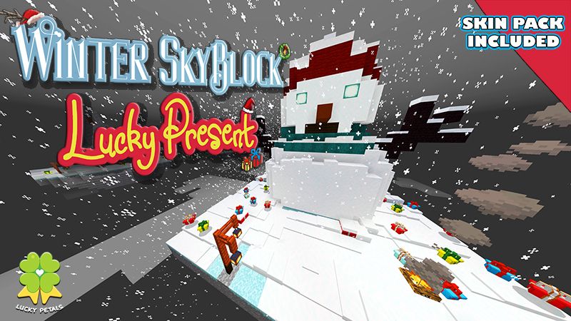 Winter SkyBlock Lucky Present