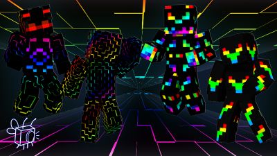 Techno Colors on the Minecraft Marketplace by Blu Shutter Bug Techno Colors on the Minecraft Marketplace by Blu Shutter Bug