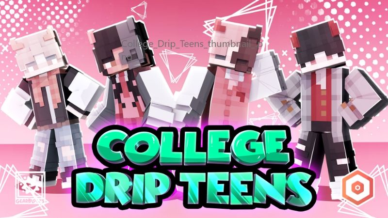 College Drip Teens on the Minecraft Marketplace by Gearblocks