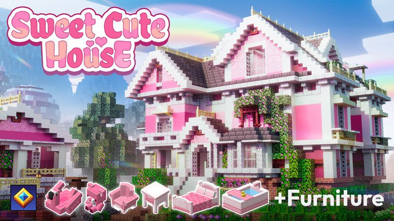 Sweet Cute House on the Minecraft Marketplace by Overtales Studio