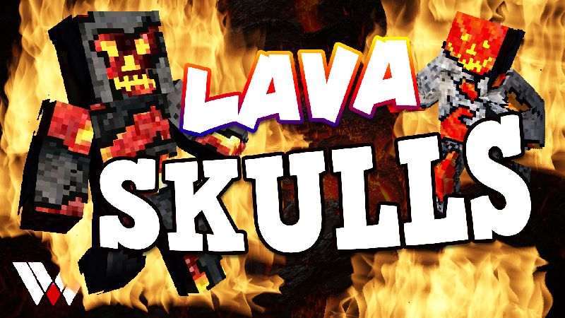Lava Skulls on the Minecraft Marketplace by Wandering Wizards