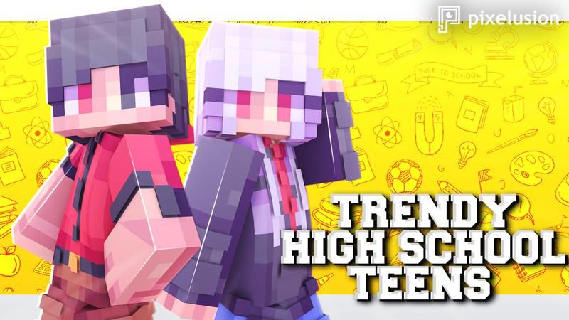 Trendy High School Teens