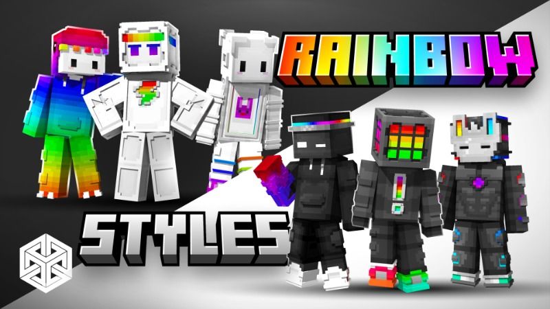 Rainbow Styles on the Minecraft Marketplace by Yeggs Rainbow Styles on the Minecraft Marketplace by Yeggs