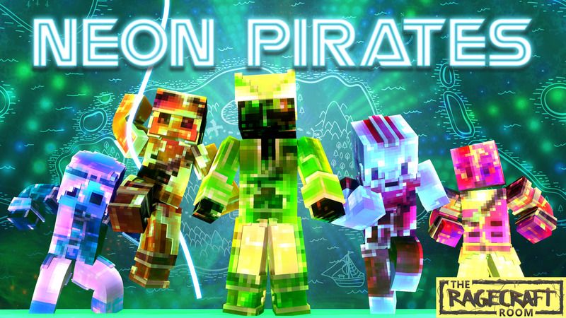 Neon Pirates on the Minecraft Marketplace by The Rage Craft Room Neon Pirates on the Minecraft Marketplace by The Rage Craft Room