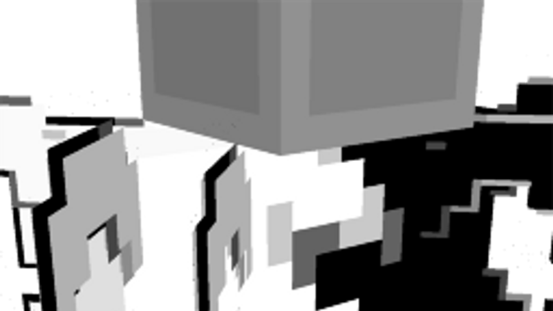 White Black Creature on the Minecraft Marketplace by Octovon