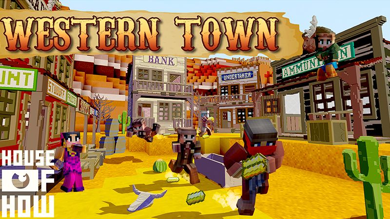 Western Town by House of How (Minecraft Marketplace Map) - Minecraft ...