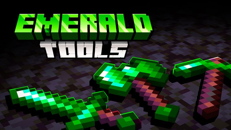 Emerald Tools on the Minecraft Marketplace by SNDBX