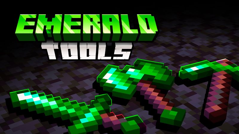 Emerald Tools on the Minecraft Marketplace by SNDBX Emerald Tools on the Minecraft Marketplace by SNDBX