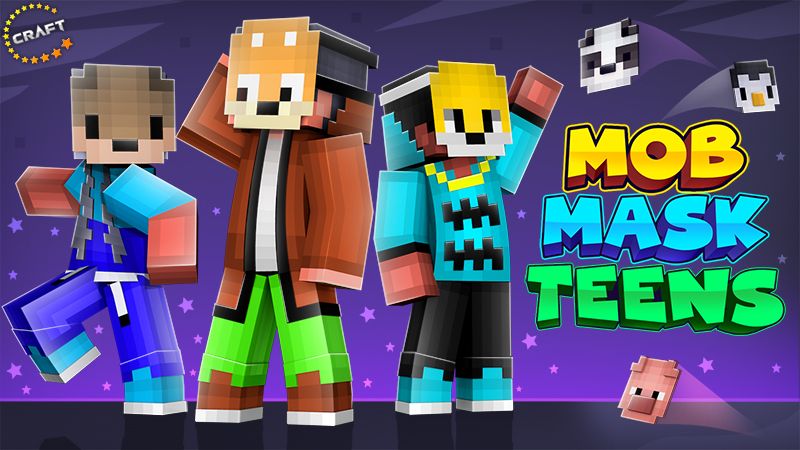 Mob Mask Teens on the Minecraft Marketplace by The Craft Stars Mob Mask Teens on the Minecraft Marketplace by The Craft Stars