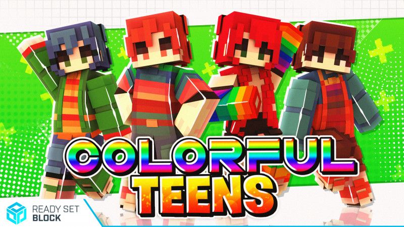 Colorful Teens on the Minecraft Marketplace by Ready, Set, Block!