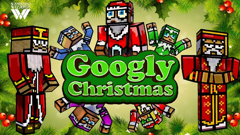 Googly Christmas on the Minecraft Marketplace by Wandering Wizards Googly Christmas on the Minecraft Marketplace by Wandering Wizards