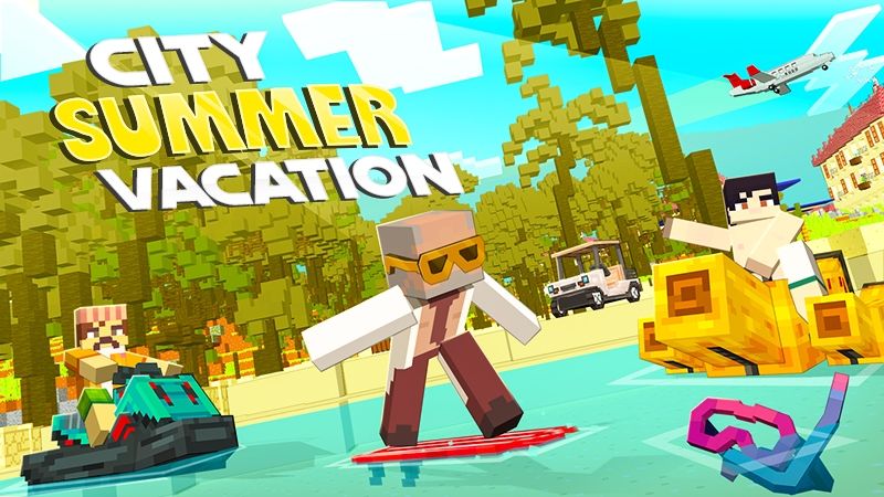 City Summer Vacation on the Minecraft Marketplace by Kubo Studios City Summer Vacation on the Minecraft Marketplace by Kubo Studios