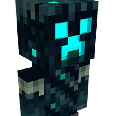 Sculk Creeper Body on the Minecraft Marketplace by Dots Aglow