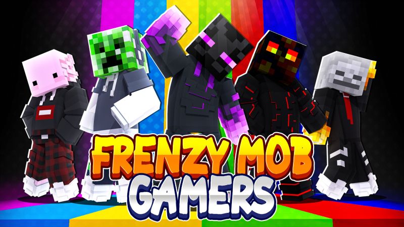 Frenzy Mob Gamers on the Minecraft Marketplace by Pixel Smile Studios Frenzy Mob Gamers on the Minecraft Marketplace by Pixel Smile Studios