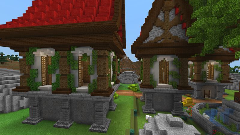 Spring Village by ThunderAy