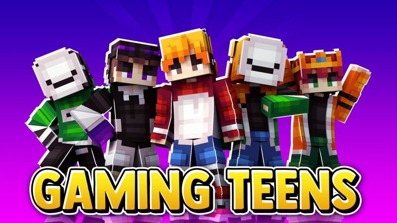 Gaming Teens by Fall Studios (Minecraft Skin Pack) - Minecraft ...
