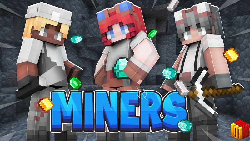 Miners on the Minecraft Marketplace by 100Media