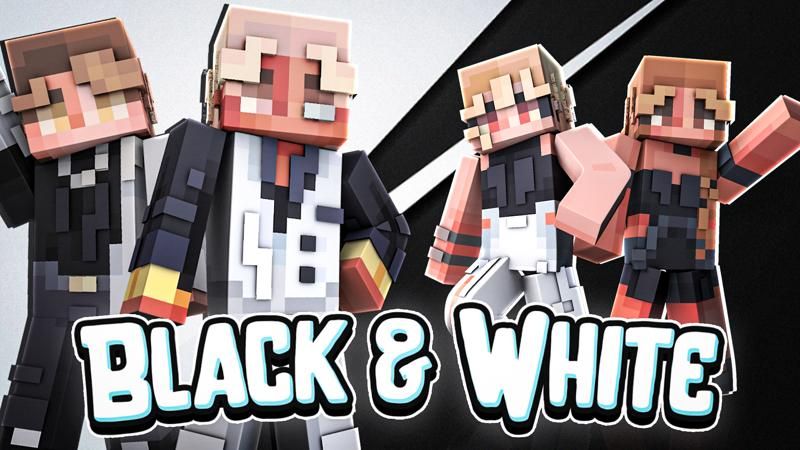 Black White on the Minecraft Marketplace by Sapix Black White on the Minecraft Marketplace by Sapix