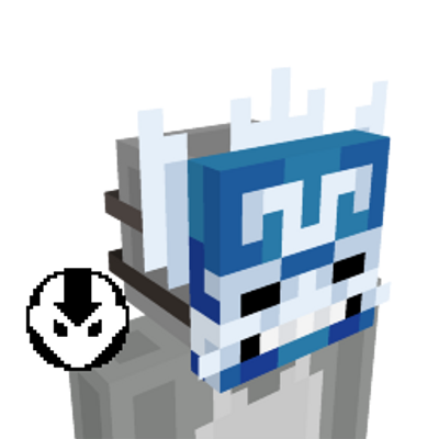 Blue Spirit Mask on the Minecraft Marketplace by Gamemode One