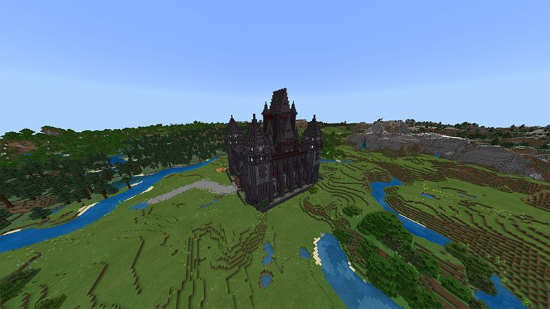 Netherite Castle by Odyssey Builds